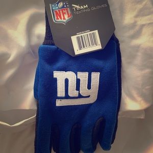 NY Giants Technology Touch Texting Gloves NFL -new